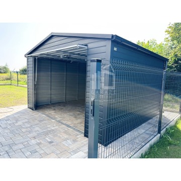 Garaż Blaszany 4m x 5m - Brama uchylna + rynny... - Garaże i wiaty - Elbląg - zdjęcie 7
