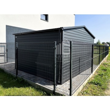 Garaż Blaszany 4m x 5m - Brama uchylna + rynny... - Garaże i wiaty - Elbląg - zdjęcie 8