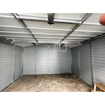 Garaż Blaszany 4m x 5m - Brama uchylna + rynny... - Garaże i wiaty - Elbląg - zdjęcie 12