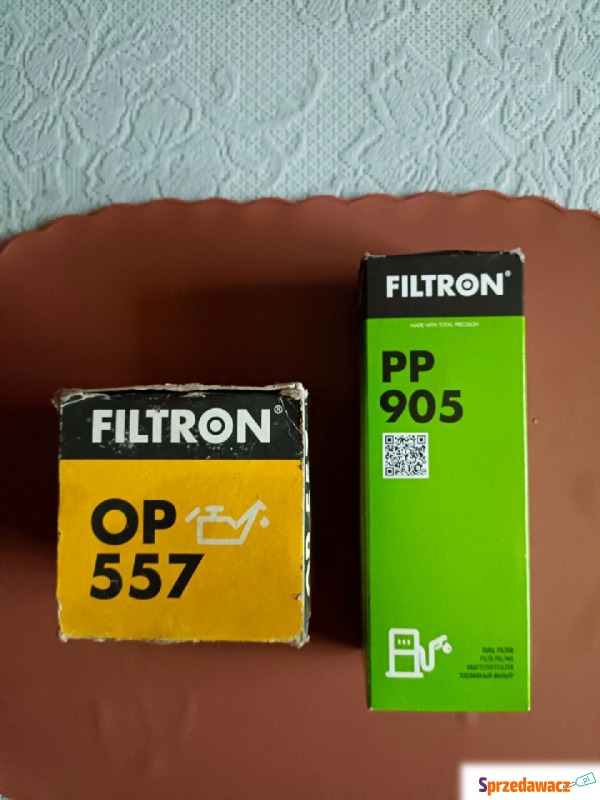 Filtr paliwa PP905 i Filtr oleju OP557 - Filtry pozostałe - Tychy