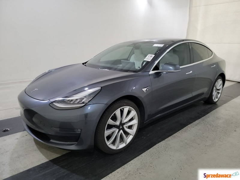 Tesla Model 3  Kabriolet 2017,  0.0 zasilanie elektryczne - Na sprzedaż za 110 964 zł - Mikołów