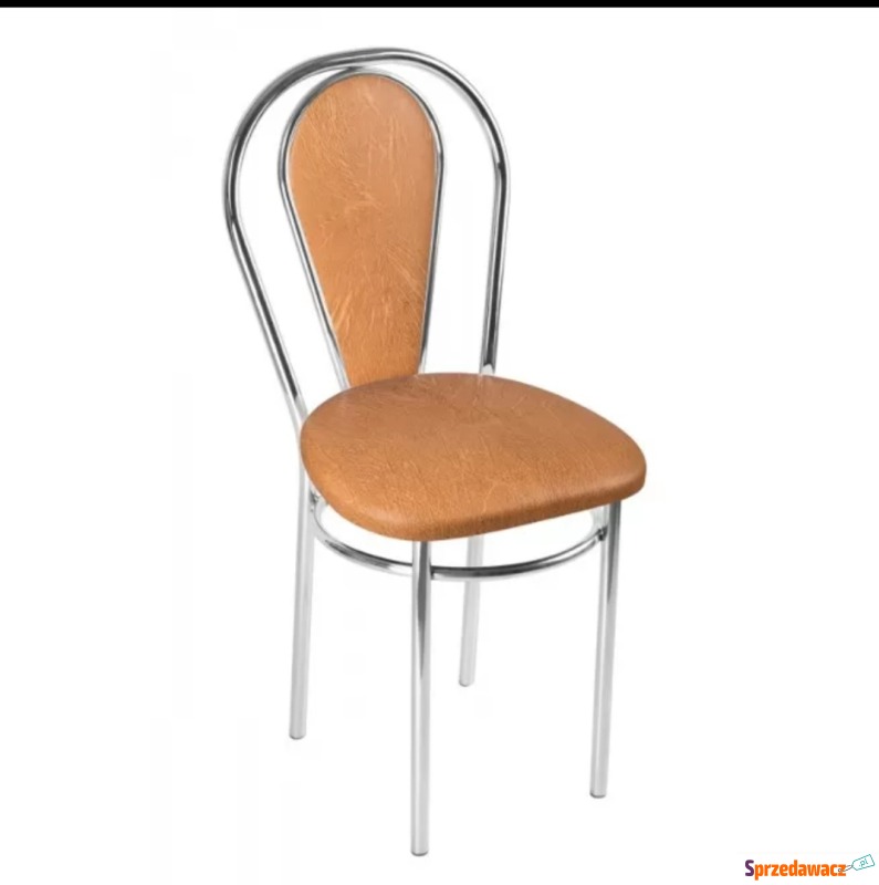 Krzesło Kuchenne Tulipan Plus siedzisko trapez... - Krzesła kuchenne - Radomsko