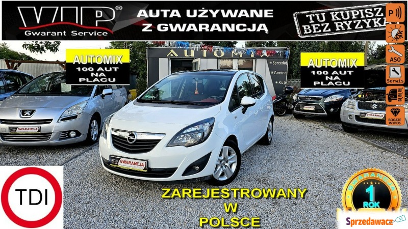 Opel Meriva  Hatchback 2011,  1.7 diesel - Na sprzedaż za 23 900 zł - Świdnica