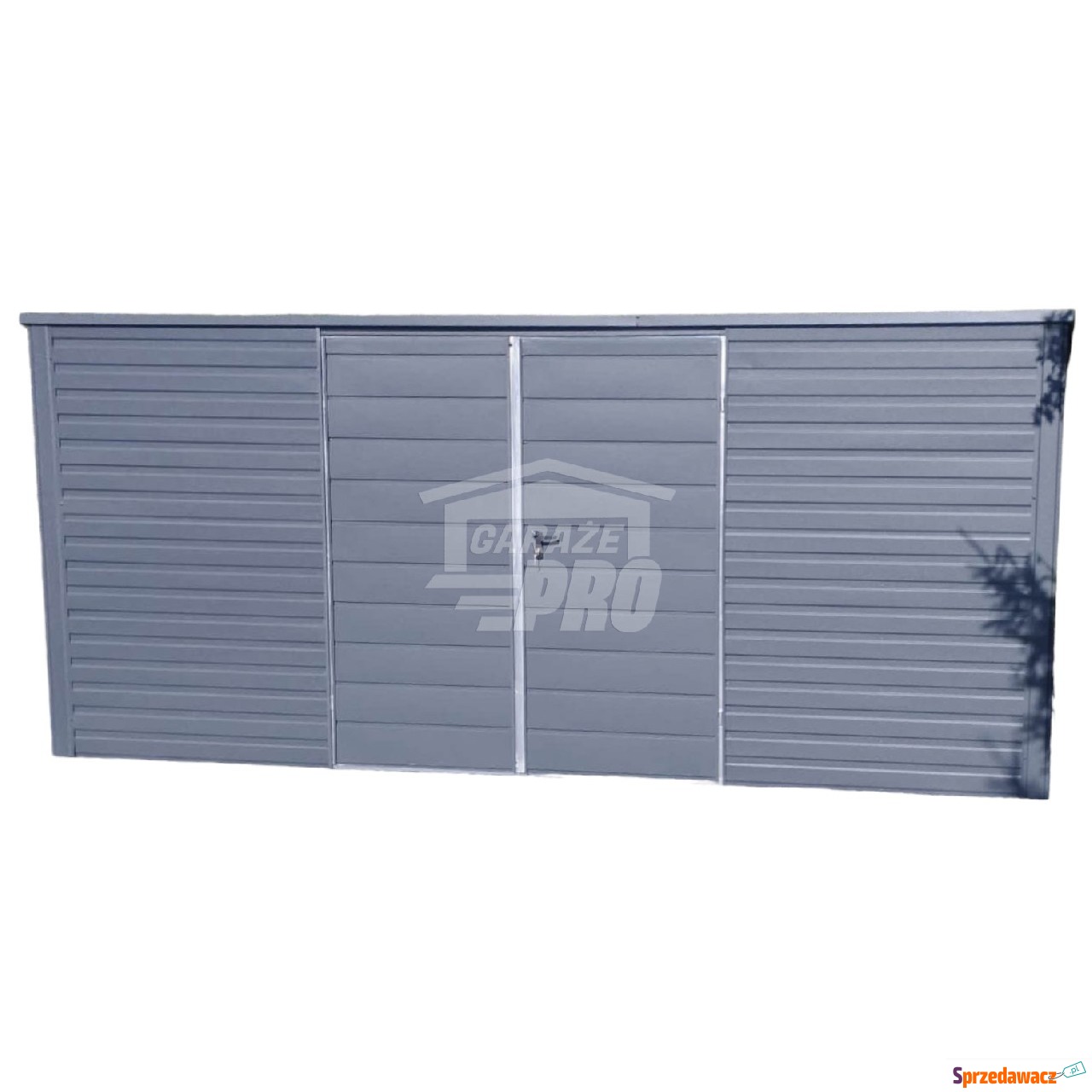 Domek ogrodowy - schowek 6x3 Brama...