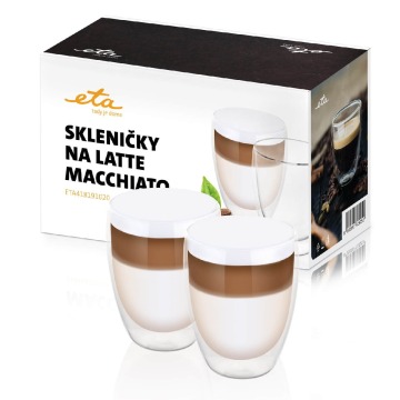 Szklanki do latte macchiato 350 ml ETA 418191020