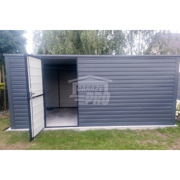 Domek ogrodowy - schowek 5x3 drzwi  antracyt Dach... - Altany, domki, namioty - Sopot - zdjęcie 5