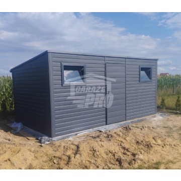 Domek ogrodowy - schowek 5,5x2 drzwi 2x okno ... - Altany, domki, namioty - Morąg - zdjęcie 4