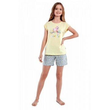 Piżama dziewczęca Cornette Kids Girl 787/98 Parrots 98-128