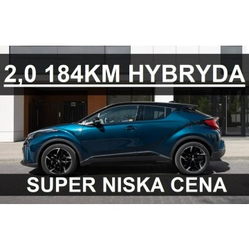 Toyota C-HR - 2,0 Hybryda 184KM Style Martwe Pole  Kamera Podgrz.fotele 1616zł