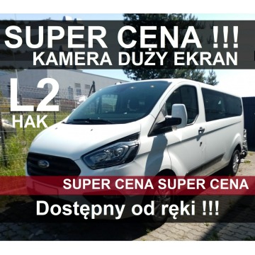 Ford Transit Custom - Kombi L2 130KM 9-osob.Trend Super Niska Cena  Duży Ekran Kamera 2322zł