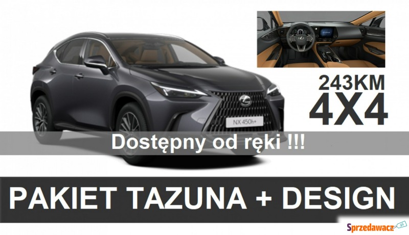 Lexus NX  SUV 2023,  2.5 hybryda - Na sprzedaż za 265 000 zł - Szczecinek
