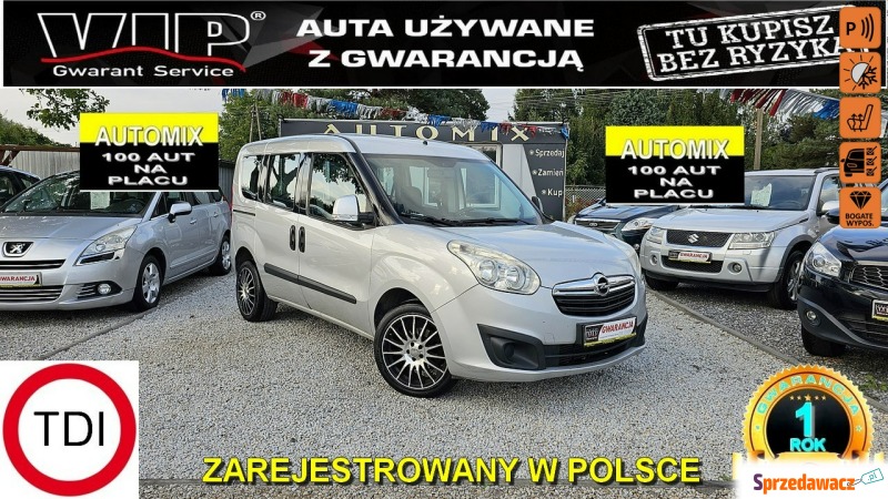 Opel Combo 2013,  1.6 diesel - Na sprzedaż za 24 900 zł - Świdnica