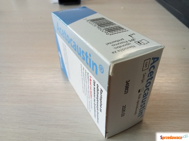 Acetocaustin 0,5ml na brodawki = Vericaust - Leki bez recepty - Katowice