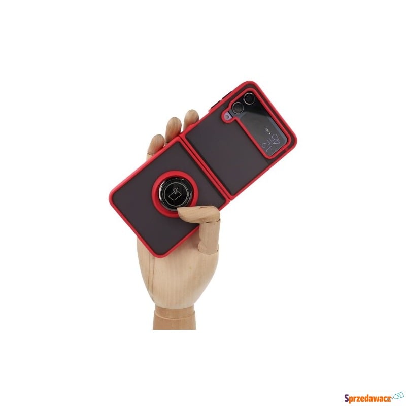 Etui Bizon Case Hybrid Ring do Galaxy Z Flip4,... - Etui na telefon - Otwock