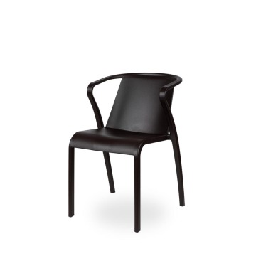 Krzesło Ezpeleta Fado ciemnobrązowy