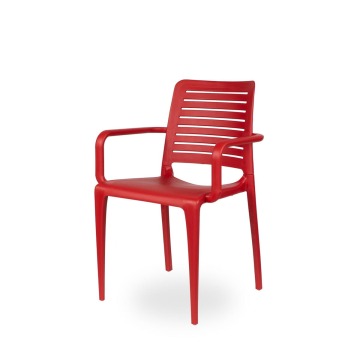 Krzesło Ezpeleta Park czerwony