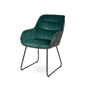 Krzesło Martha zielony