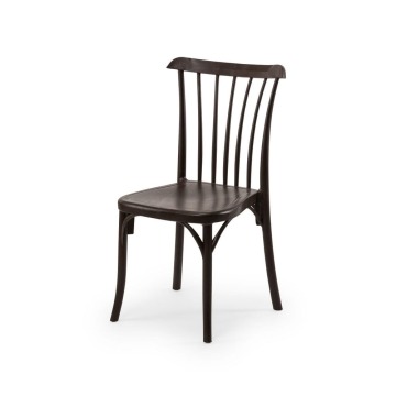 Krzesło Gozo ciemny brązowy