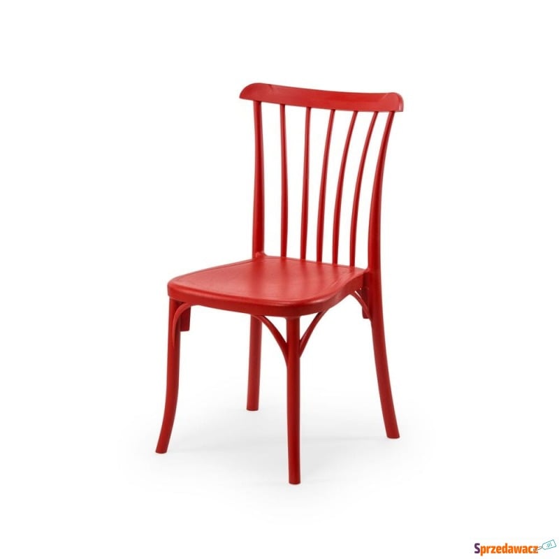 Krzesło Gozo czerwony - Krzesła kuchenne - Police
