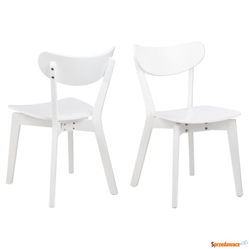 Krzesło Roxby biały Actona - Krzesła kuchenne - Gdynia