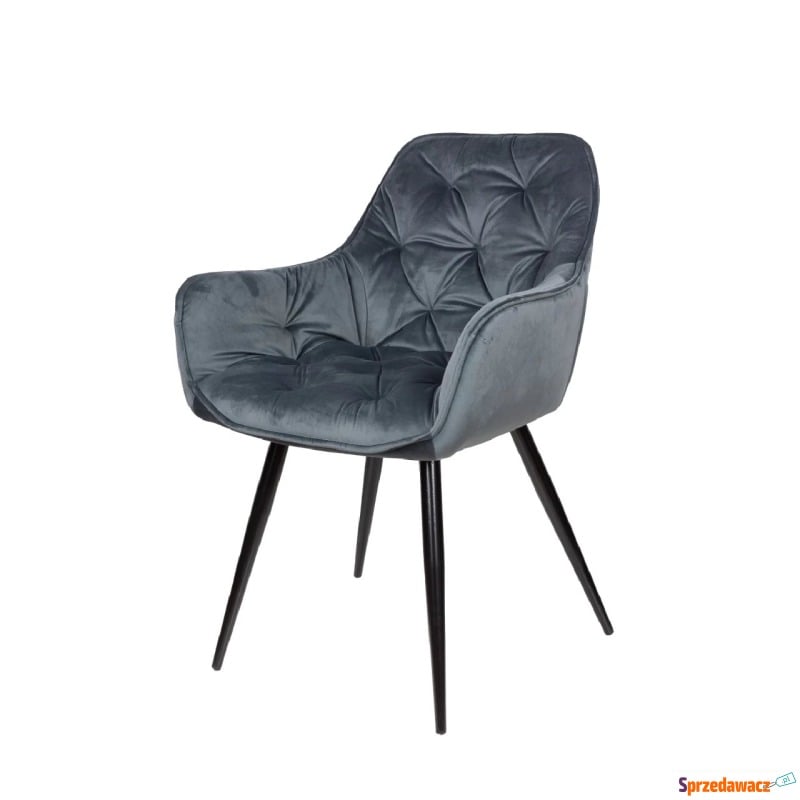Krzesło tapicerowane Algi ciemnoszare - Krzesła kuchenne - Przemyśl