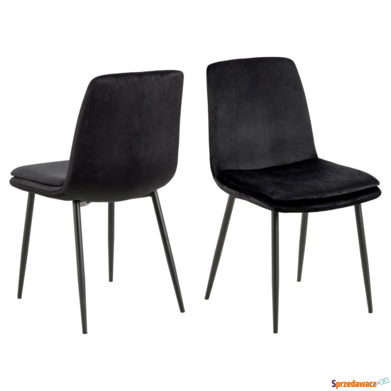Krzesło Becca czarne - Actona - Krzesła kuchenne - Konin