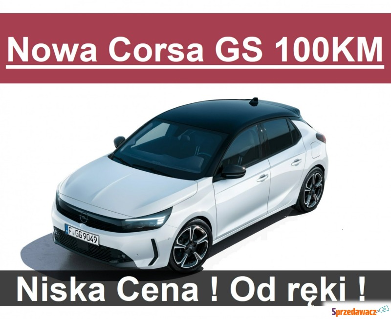 Opel Corsa  Hatchback 2023,  1.2 benzyna - Na sprzedaż za 84 000 zł - Szczecinek