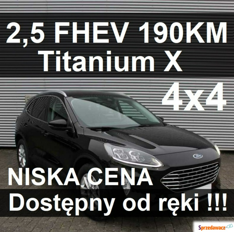 Ford Kuga  SUV 2023,  2.5 hybryda - Na sprzedaż za 162 114 zł - Szczecinek