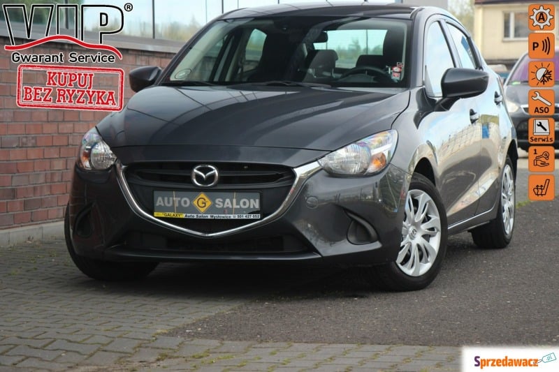 Mazda 2  Hatchback 2016,  1.5 benzyna - Na sprzedaż za 46 990 zł - Mysłowice