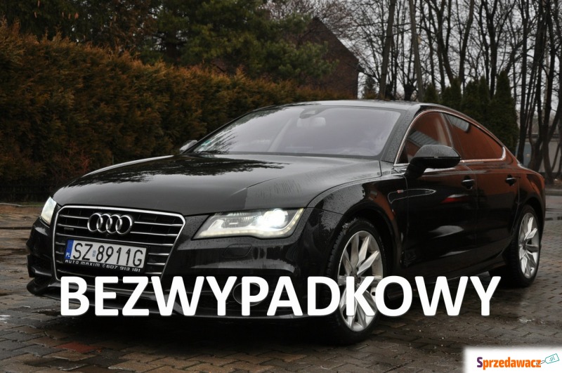 Audi A7  Sedan/Limuzyna 2012,  3.0 diesel - Na sprzedaż za 84 900 zł - Zabrze