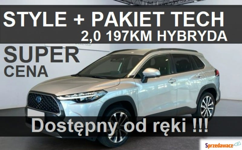 Toyota Corolla  SUV 2023,  2.0 hybryda - Na sprzedaż za 165 900 zł - Szczecinek