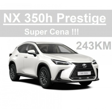 Lexus NX - Hybryda 350h Prestige Super Cena Komplet opon 2619 zł