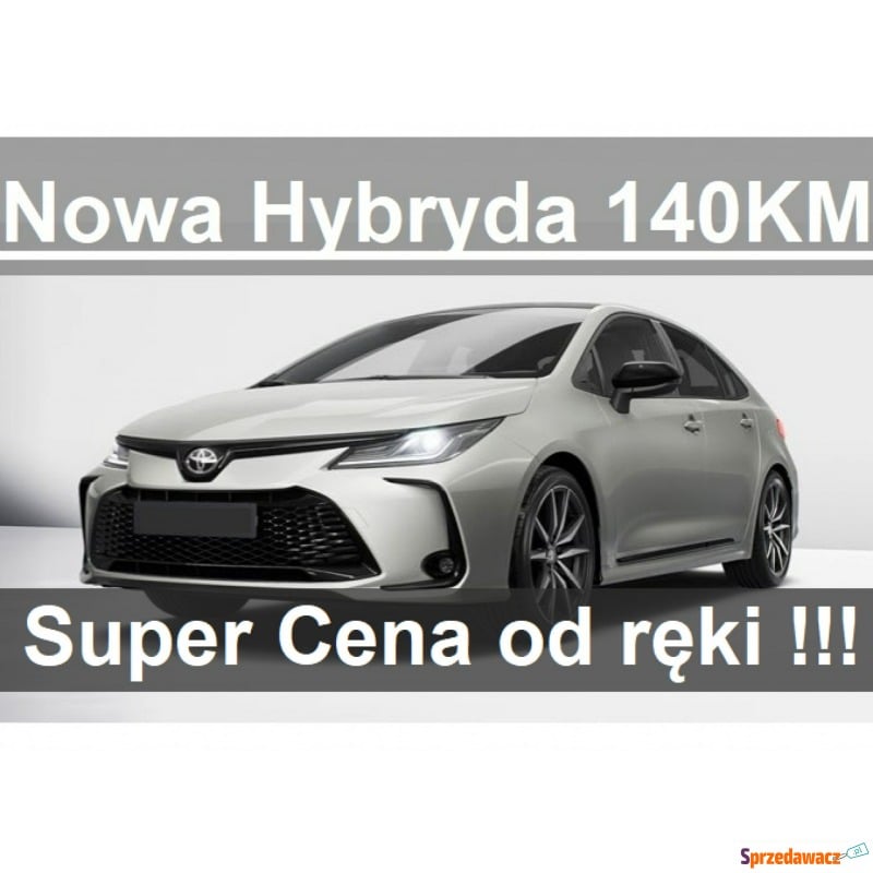 Toyota Corolla  Sedan/Limuzyna 2023,  1.8 hybryda - Na sprzedaż za 113 500 zł - Szczecinek
