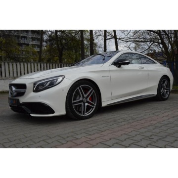 Mercedes S CLASS 2017 prod. / 2018 1rej. S63AMG / 4MATIC / COUPE / BEZWYPADKOWY / SALON PL