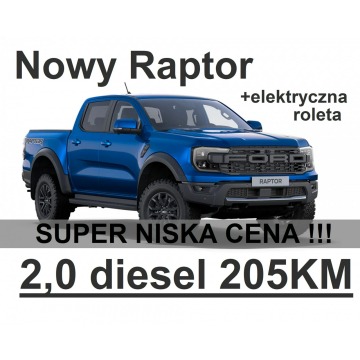 Ford Ranger Raptor - Nowy Raptor 2,0 diesel 205KM Elektryczna Roleta Niska cena 3155zł
