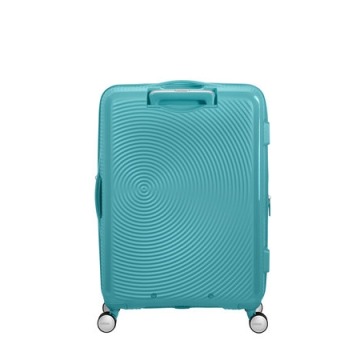 Walizka American tourister Soundbox 67cm powiększana niebieska