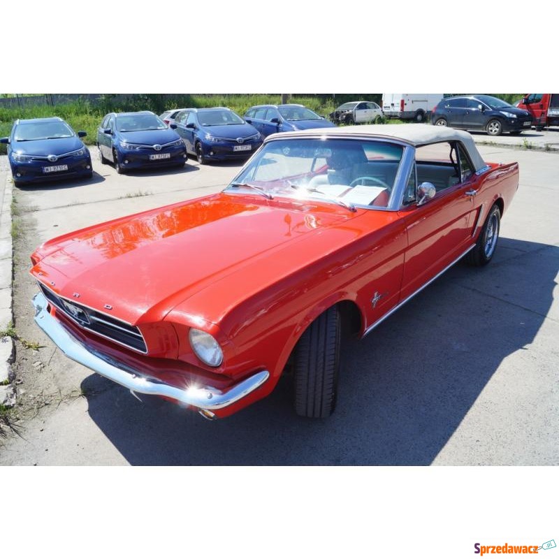 Ford Mustang  Kabriolet 1965,  3.3 benzyna - Na sprzedaż za 99 900 zł - Warszawa