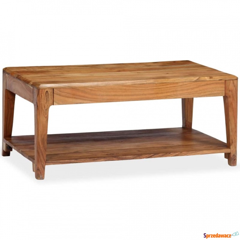 Stolik kawowy z litego drewna, 88 x 50 x 38 cm - Stoły, stoliki, ławy - Łomża