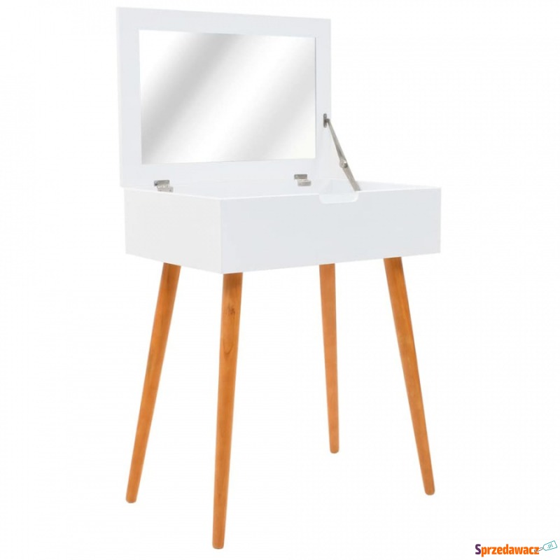 Toaletka z lustrem, MDF, 60 x 40 x 75 cm - Toaletki - Koszalin