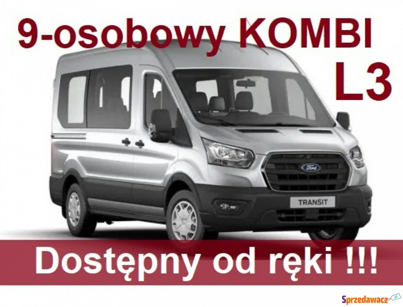 Ford Transit  Minivan/Van 2023,  2.0 diesel - Na sprzedaż za 180 810 zł - Szczecinek