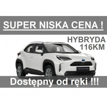 Toyota Yaris Cross - 116KM Hybryda Super Niska Cena Kamera Światła Led od ręki  1195zł