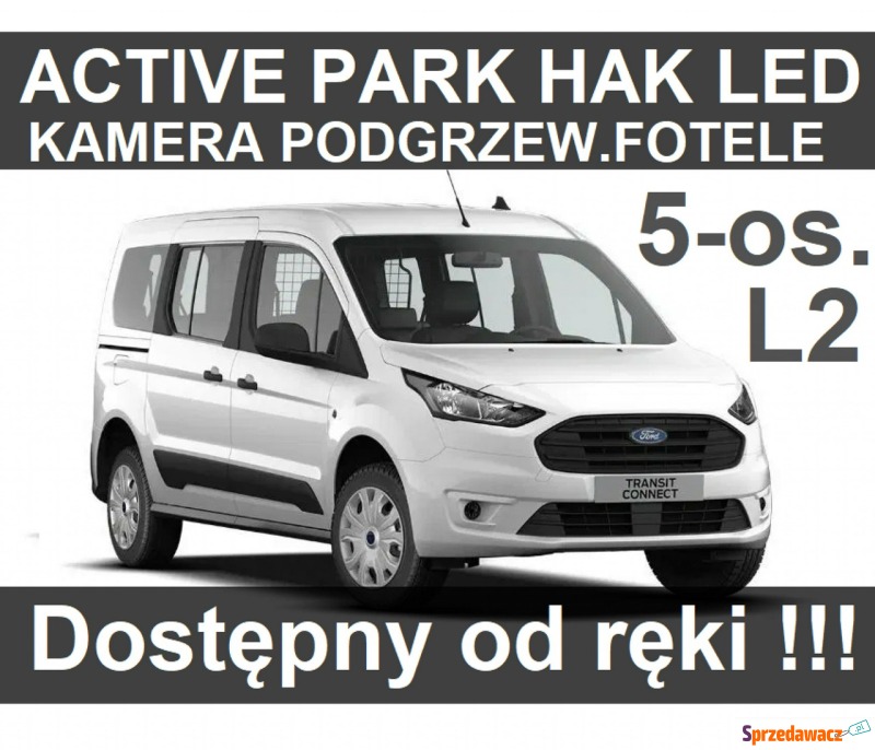 Ford Transit Connect  Minivan/Van 2023,  1.5 benzyna - Na sprzedaż za 126 075 zł - Szczecinek