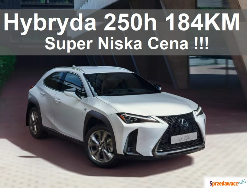 Lexus   SUV 2023,  2.0 hybryda - Na sprzedaż za 176 500 zł - Szczecinek