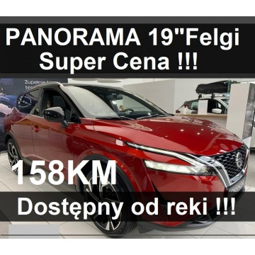 Nissan Qashqai - 158KM Automat Super Niska Cena Od ręki Zimowy Panorama  1866 zł