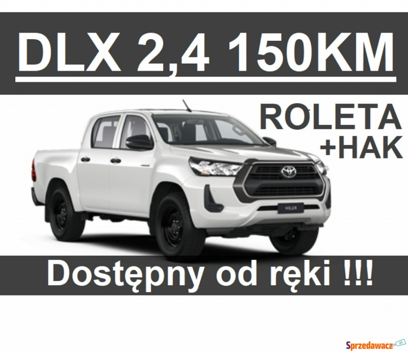 Toyota Hilux  SUV 2023,  2.4 diesel - Na sprzedaż za 181 218 zł - Szczecinek