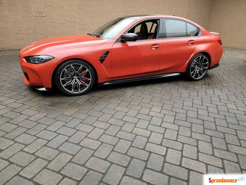 BMW M3  Sedan/Limuzyna 2022,  3.0 benzyna - Na sprzedaż za 387 450 zł - Katowice