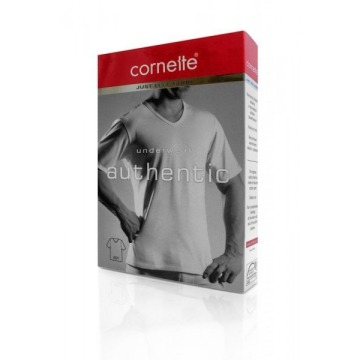 Koszulka męska Cornette Authentic 201 new czarna
