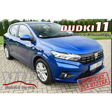 Dacia Sandero - 1,0b DUDKI11 Serwis,Kam.Cofania.Start/Stop.Tempomat,kredyt.GWARANCJA