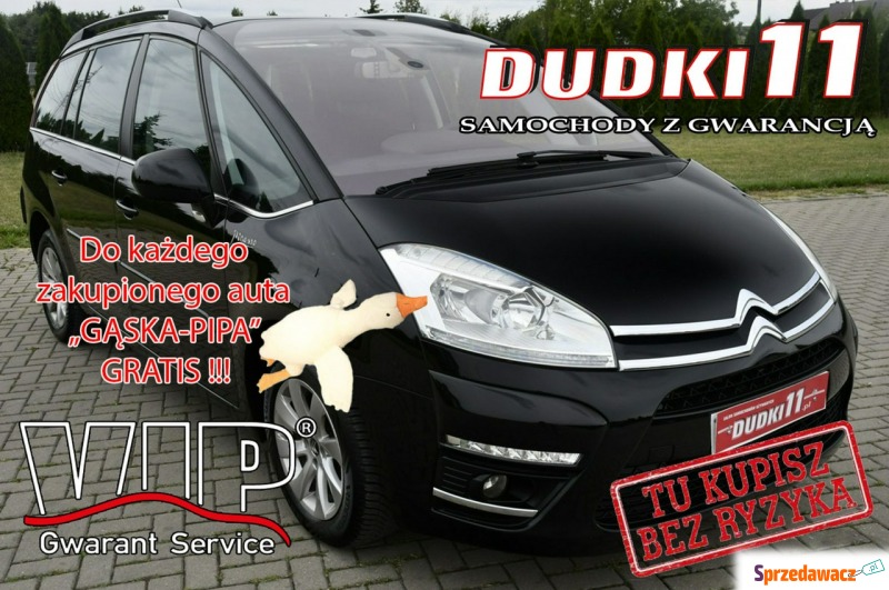 Citroen C4 Grand Picasso  Minivan/Van 2011,  1.6 benzyna - Na sprzedaż za 21 900 zł - Kutno