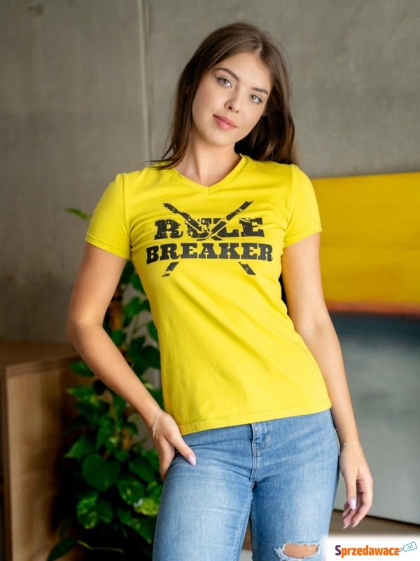 Damski T-Shirt Limonkowy Young Almighty X - Bluzki, koszule - Opole